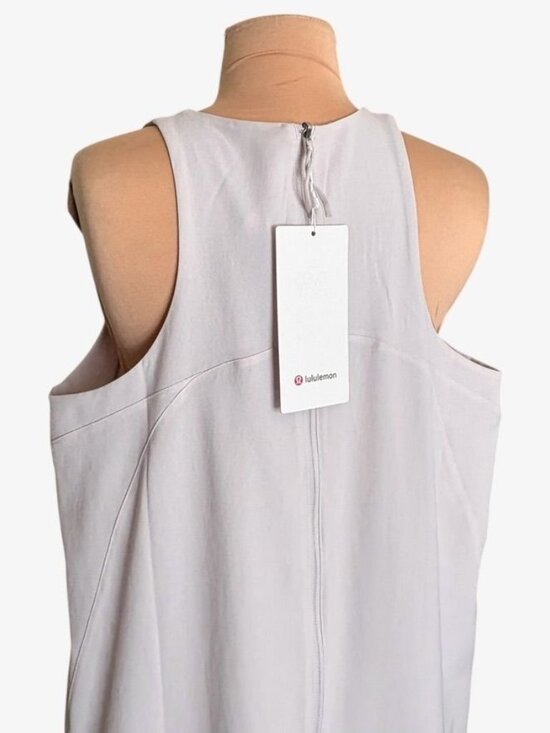 NWT Lululemon Shift in Time Dress 10 Dune Beige NEW Casual Athleisure Travel - Picture 8 of 10